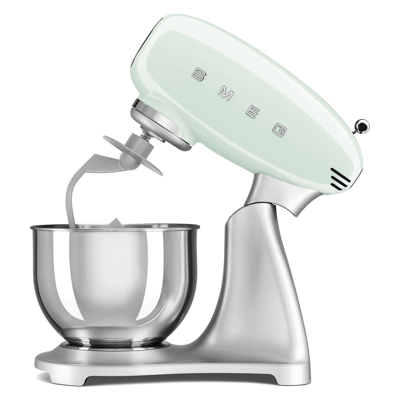 Stand mixer Retro-style Pastel green Glossy