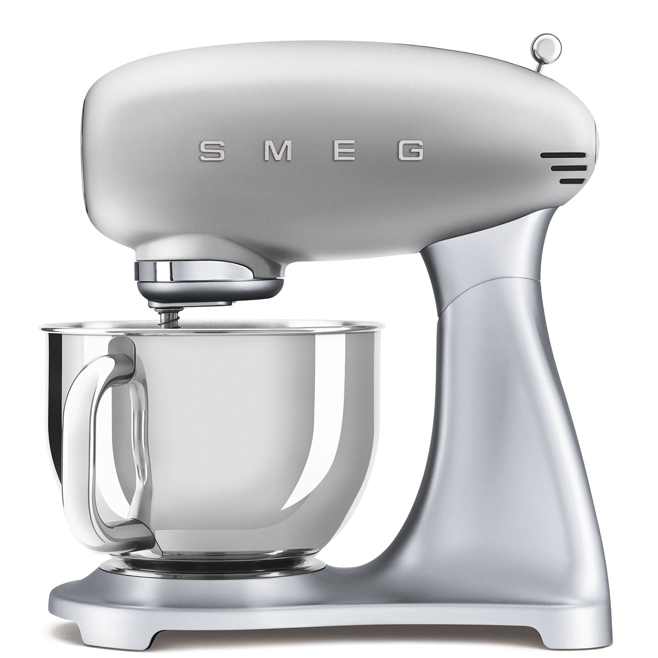 Stand mixer Retro-style Silver Glossy