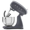 Stand mixer Retro-style Slate gray Glossy