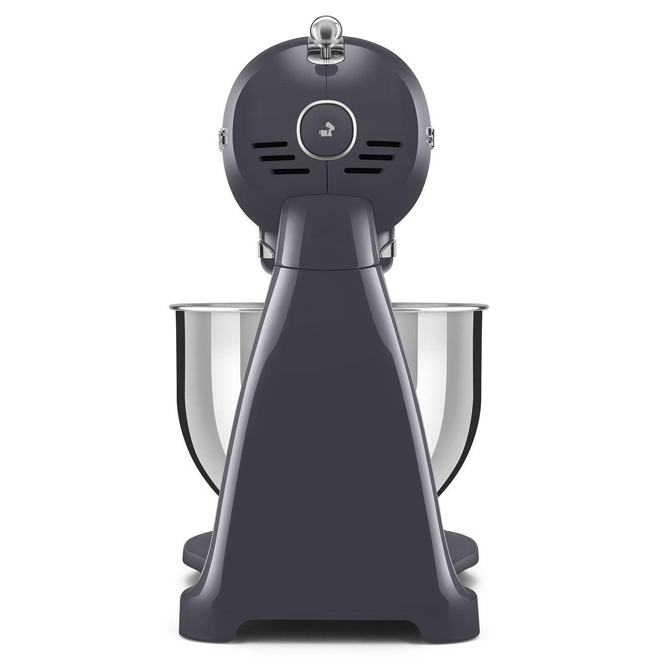 Stand mixer Retro-style Slate gray Glossy